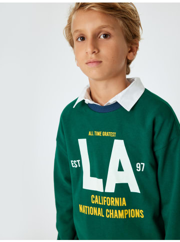 KOTON Sweatshirt in Grün