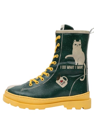 Dogo Gisele Boots - I do what I want 40 in Grün