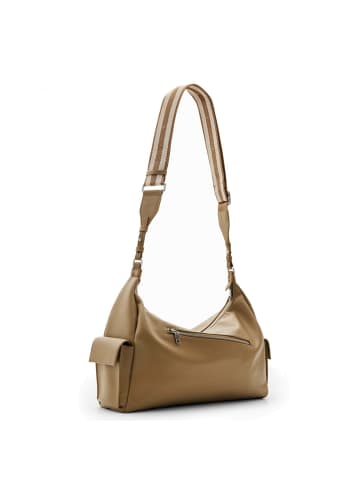 Desigual Half Logo 24 Kaki Brasilia - Schultertasche 40.5 cm (green) in grün