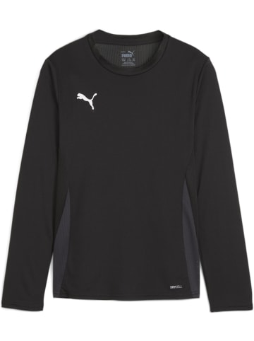 Puma Sportshirt "TeamGoal Longsleeve Jersey Jr" in Schwarz