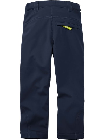 Softshellhose in blau