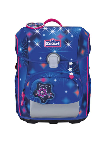 Scout Neo LED Schulranzen-Set 4-tlg. Sparkling Dream in blau