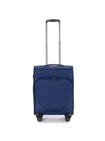 Stratic Mix 4-Rollen Kabinentrolley 55 cm in blue