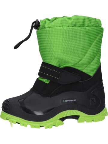 Spirale Kinder-Winterstiefel Sunny gefüttert in green in green