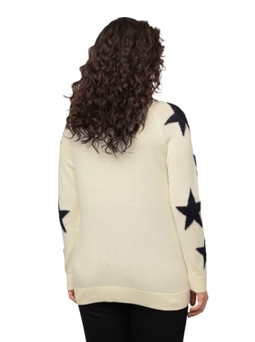 Ulla Popken Pullover in offwhite