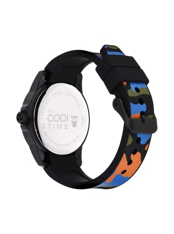 Cool Time Armbanduhr in schwarz