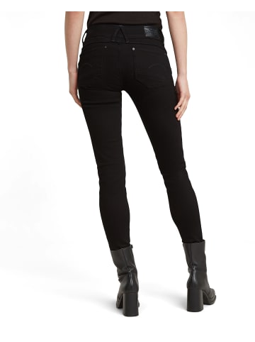 G-Star Raw Lynn Mid Skinny Jeans pitch black