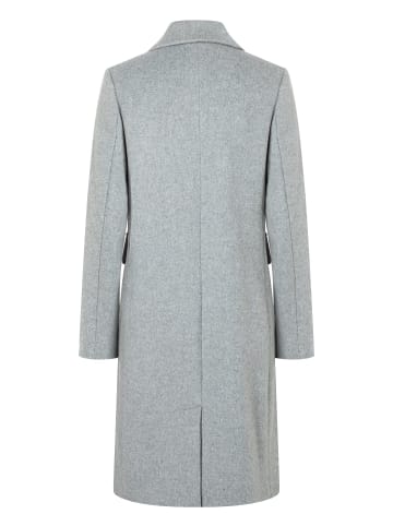 More & More klassischer Blazermantel, Wollmischung in warm grey melange