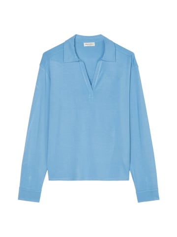 Marc O'Polo Longsleeve im Poloblusen-Stil in summery sky