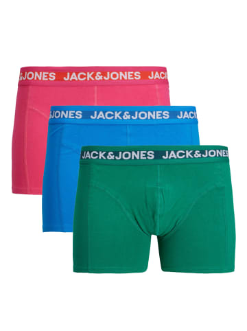Jack & Jones 3-er Stück Pack Boxershorts Set JACCOLORFUL in Blau-3