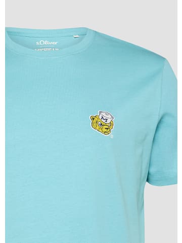 s.Oliver T-Shirt in 66D3_türkis