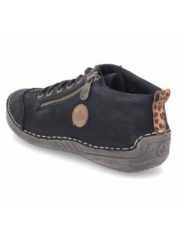 rieker Schnürstiefel in schwarz