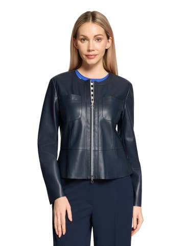 Betty Barclay Kurzblazer mit Reißverschluss in dunkelblau