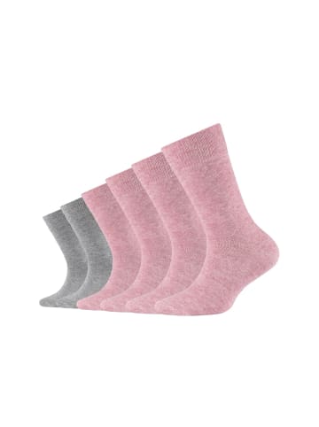 camano Socken 6er Pack ca-soft in chalk pink melange