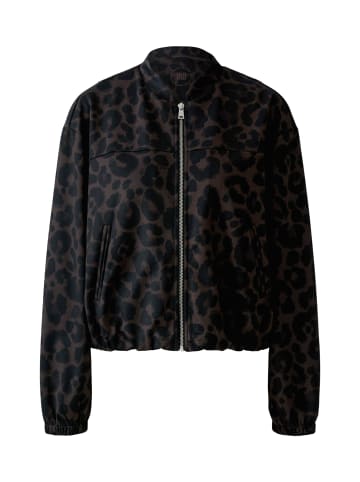 Oui Blouson in dk brown grey