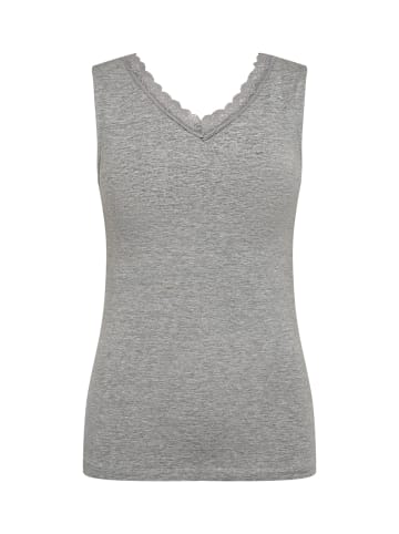 soyaconcept Spitzentop in Med. Grey Melange