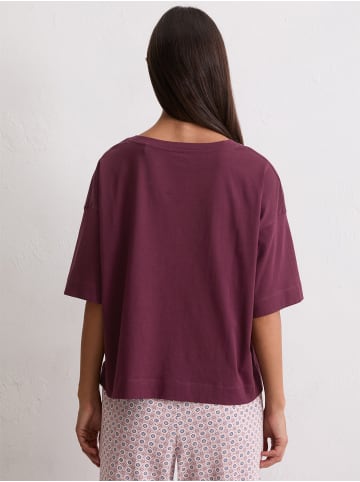 Marc O'Polo Crop-Top Mix N Match Cotton in cherry lacquer