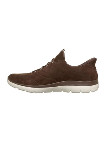 Skechers Schnürschuhe in braun