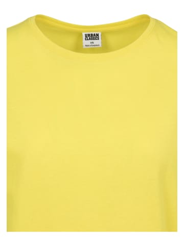Urban Classics Urban Classics Damen Ladies Extended Shoulder Tee in brightyellow