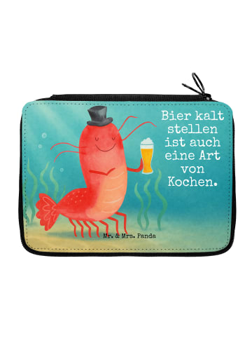 Mr. & Mrs. Panda Federmappe Hummer Weizen Design mit Spruch in Weiß