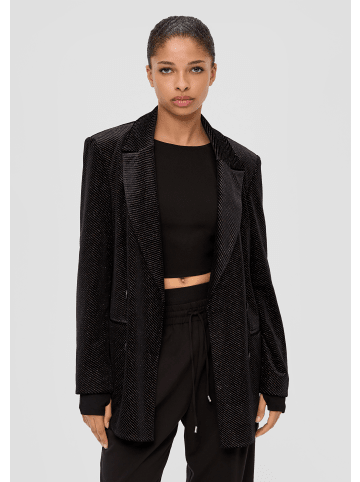 QS Indoor-Blazer langarm in Schwarz