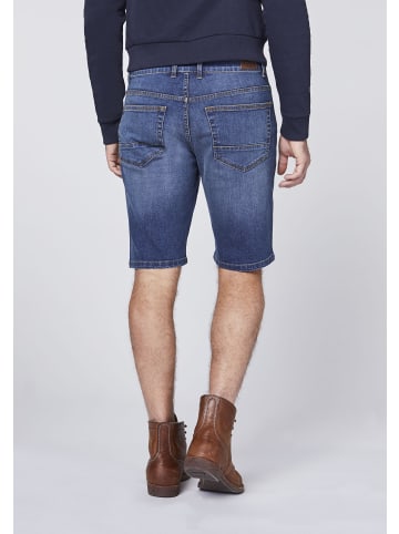 Oklahoma Jeans Jeans Bermuda im 5-Pocket-Style in Blau