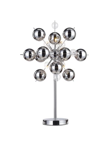 näve Tischleuchte "EXPLOSION" in chrome - (L)51 cm x (B)51 cm x (H)73 cm