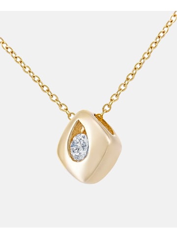 Diamant L'éternel Halskette mit Anhänger aus 375 Gelbgold mit Diamant