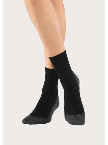 H.I.S Wandersocken in schwarz