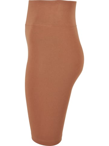 Urban Classics Urban Classics Damen Ladies High Waist Cycle Shorts in terracotta