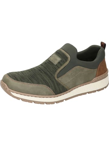 rieker Slipper in olive/moos/pesto/mandel