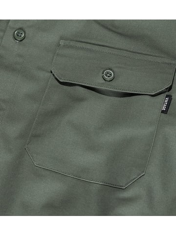 Vintage Industries Hemd "Harris Shirt" in Grün