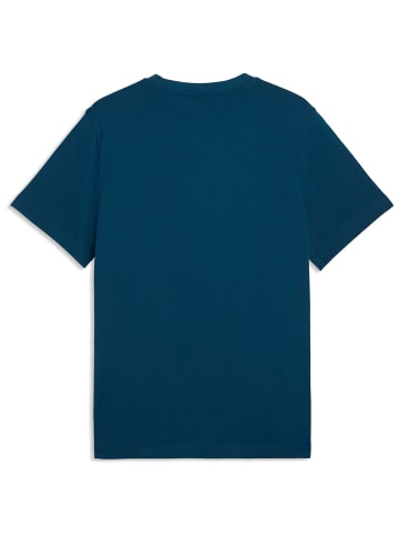 Puma T-Shirt 1er Pack in Blau (Midnight Petrol)