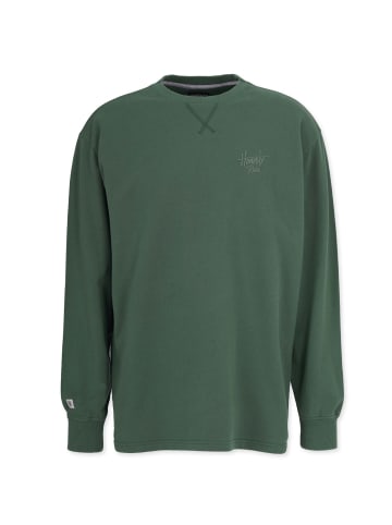 HONESTY RULES Longsleeves " French Terry Signature " in cilantro-green