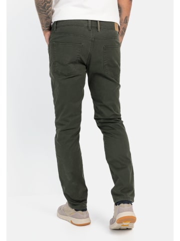 Camel Active Regular Fit 5-Pocket Hose mit Thermofutter in Dunkelgrün
