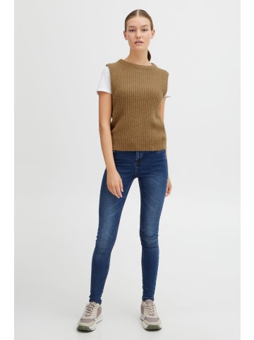 Oxmo Rundhalspullover OXSalis in Beige