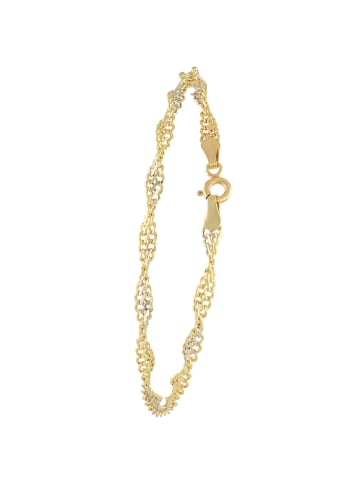 Lucardi 585 Gold Armband Spirale