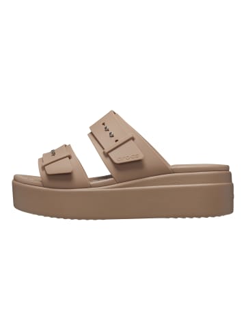 Crocs Brooklyn Buckle Sandalen Braun