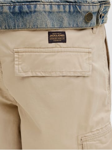 JACK & JONES PLUS Cargo Shorts in Crockery