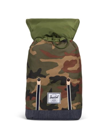 Herschel Retreat 19.5 - Rucksack 15" 43 cm in woodland camo dark denim