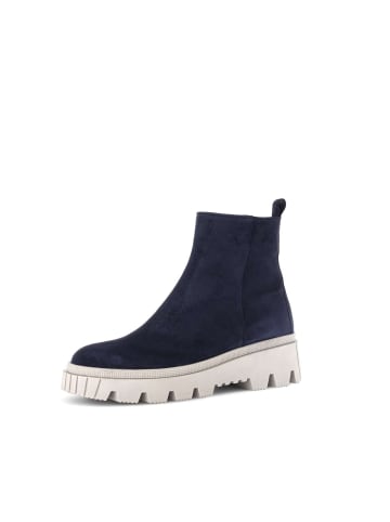 Gabor Fashion Biker Boots in blau