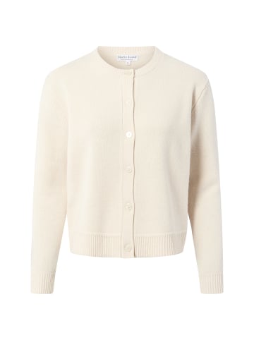 Marie Lund Strickjacke in ecru - 0001