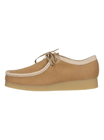 Clarks Schnürschuhe Wallabee EVO in 5237 Tan Combi