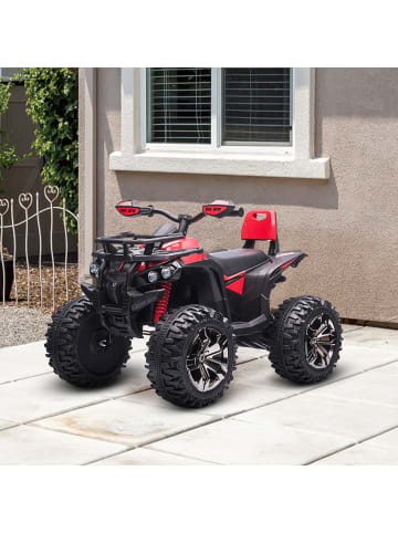 HOMCOM 12V 10Ah Kinder Quad 3-5 Jahre Rot