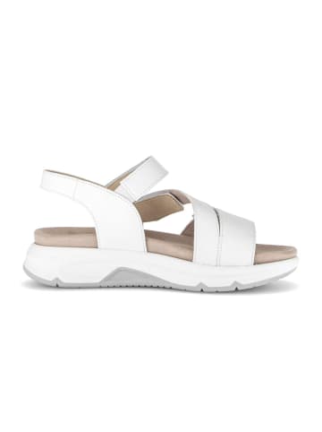 rollingsoft Plateau Sandalen in weiß