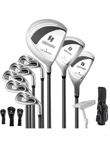 COSTWAY komplettes Damen Golfschläger Set in Schwarz