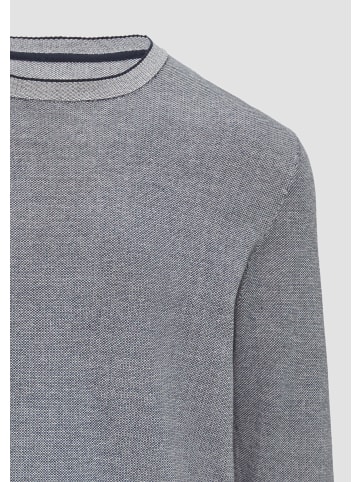 QS Strickpullover langarm in Blau
