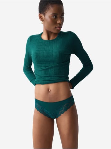 Triumph Tai-Slip Red Label Lovely Micro in TEAL GREEN