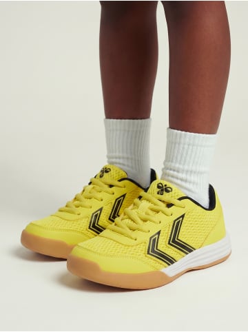 Hummel Hallenschuh Multiplay Flex Innenbereich Kinder in LIMEADE