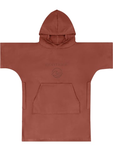normani Kinder Mikrofaser Badeponcho Luquillo in Rot